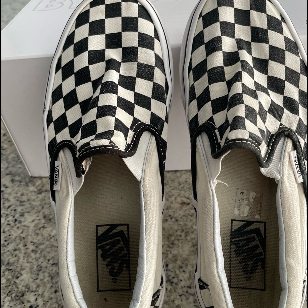 Vans slip on checkerboard Unisex